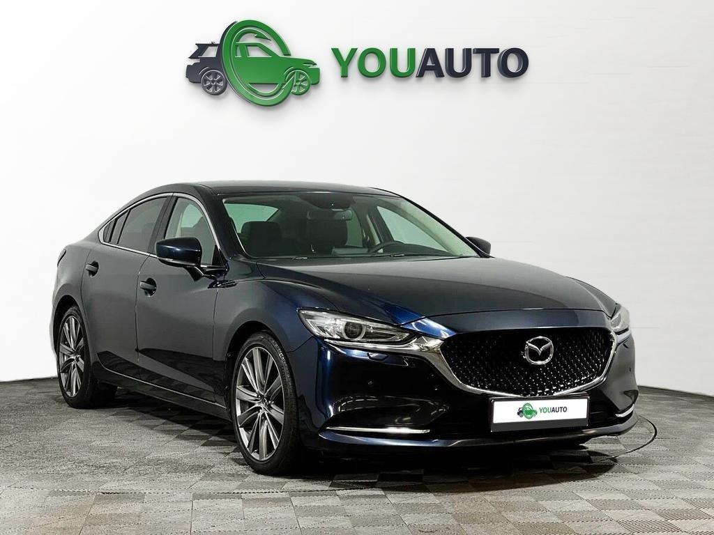 Mazda 6 2022, синий