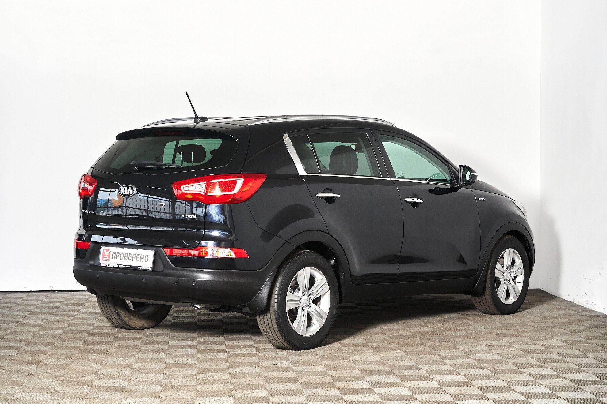 Kia Sportage 2013, черный