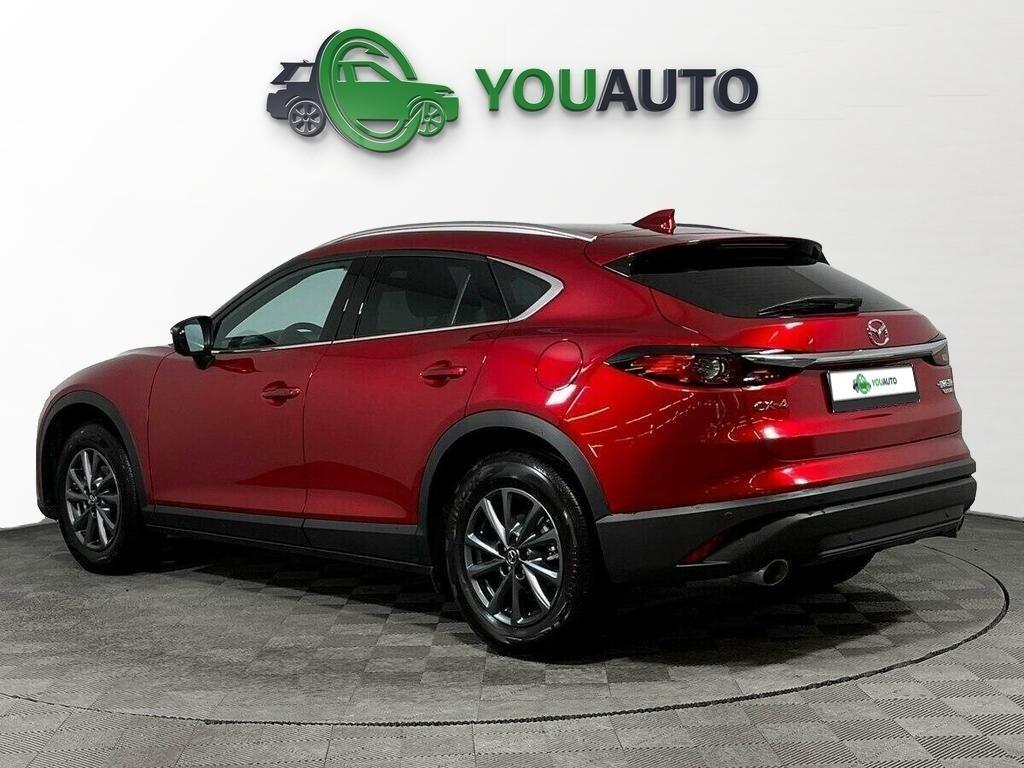 Mazda CX-4 2022, красный