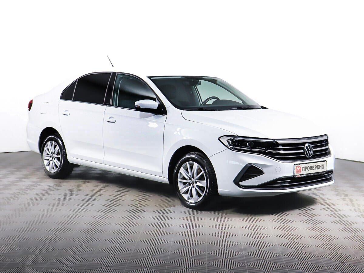 Volkswagen Polo 2021, белый