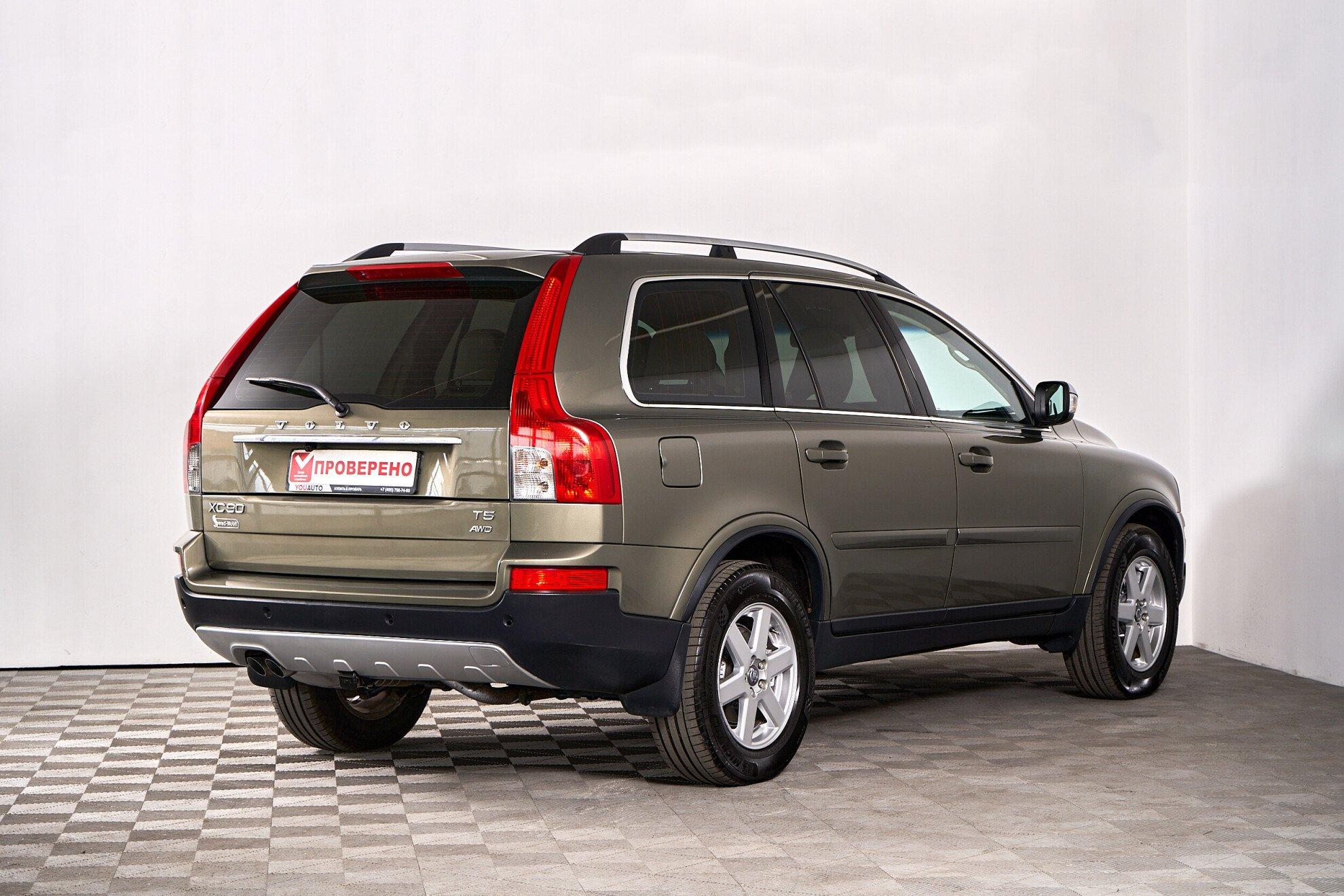 Volvo XC90 2012, зеленый