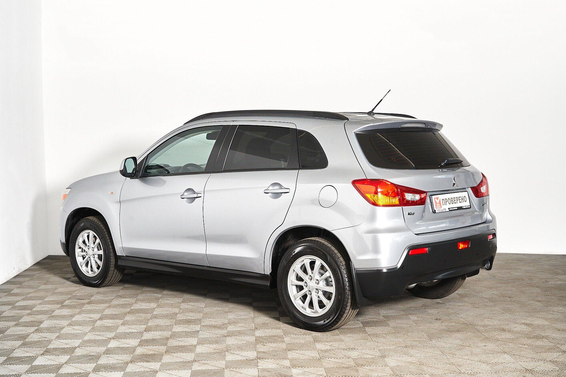 Mitsubishi ASX 2012, серебряный
