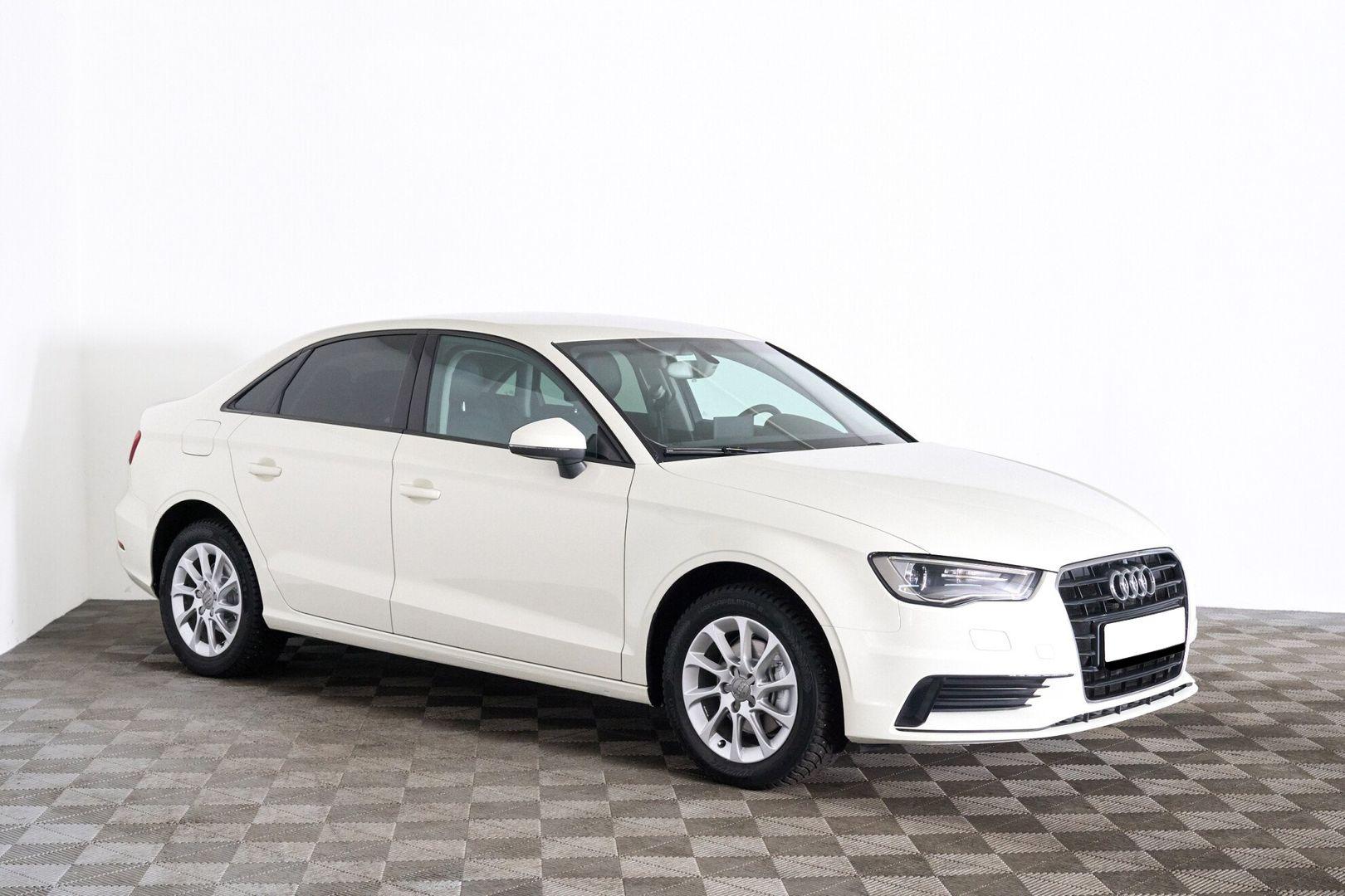Audi A3 2014, белый
