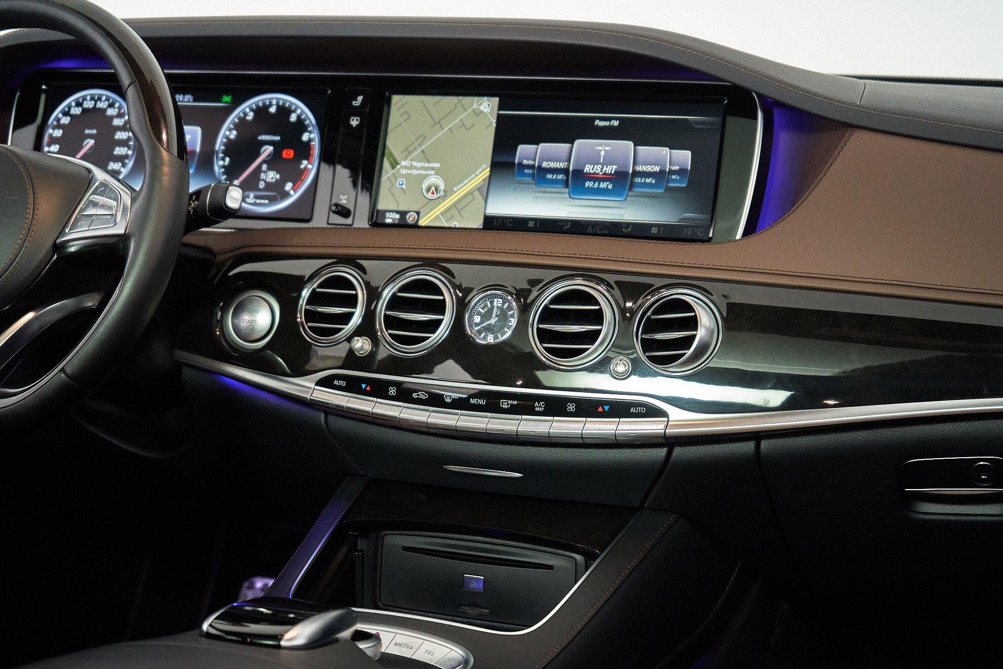 Mercedes-Benz S-Класс 2014, черный