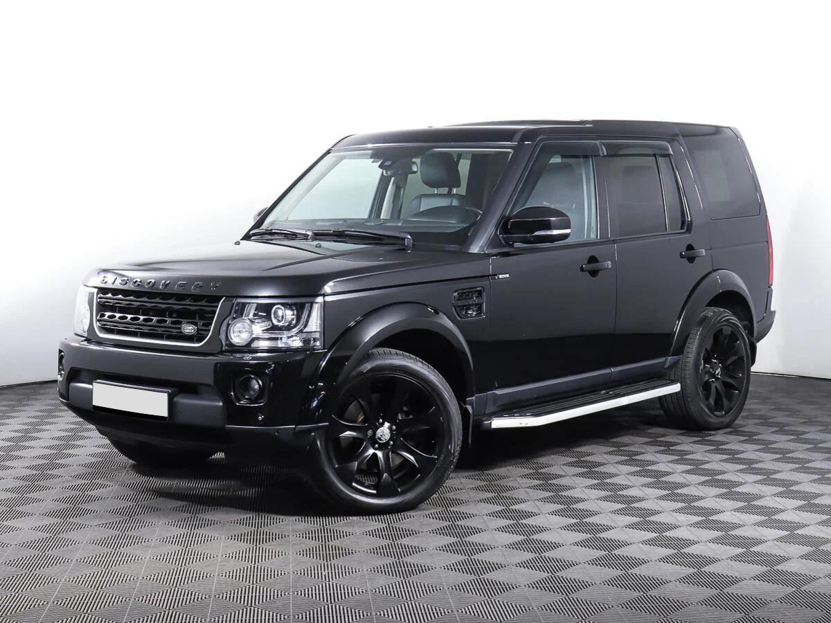 Land Rover Discovery 2014, черный