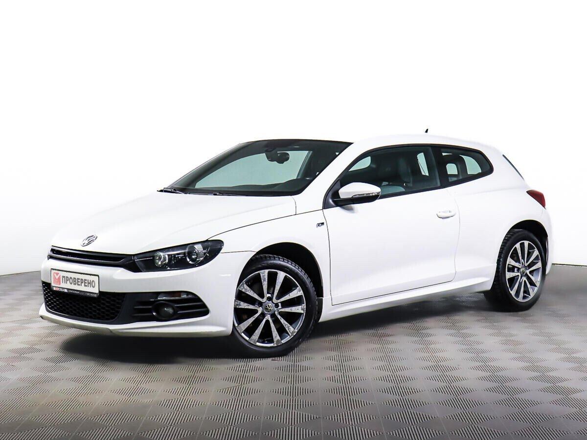 Volkswagen Scirocco 2014, белый