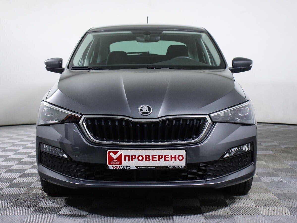 Skoda Rapid 2021, серый