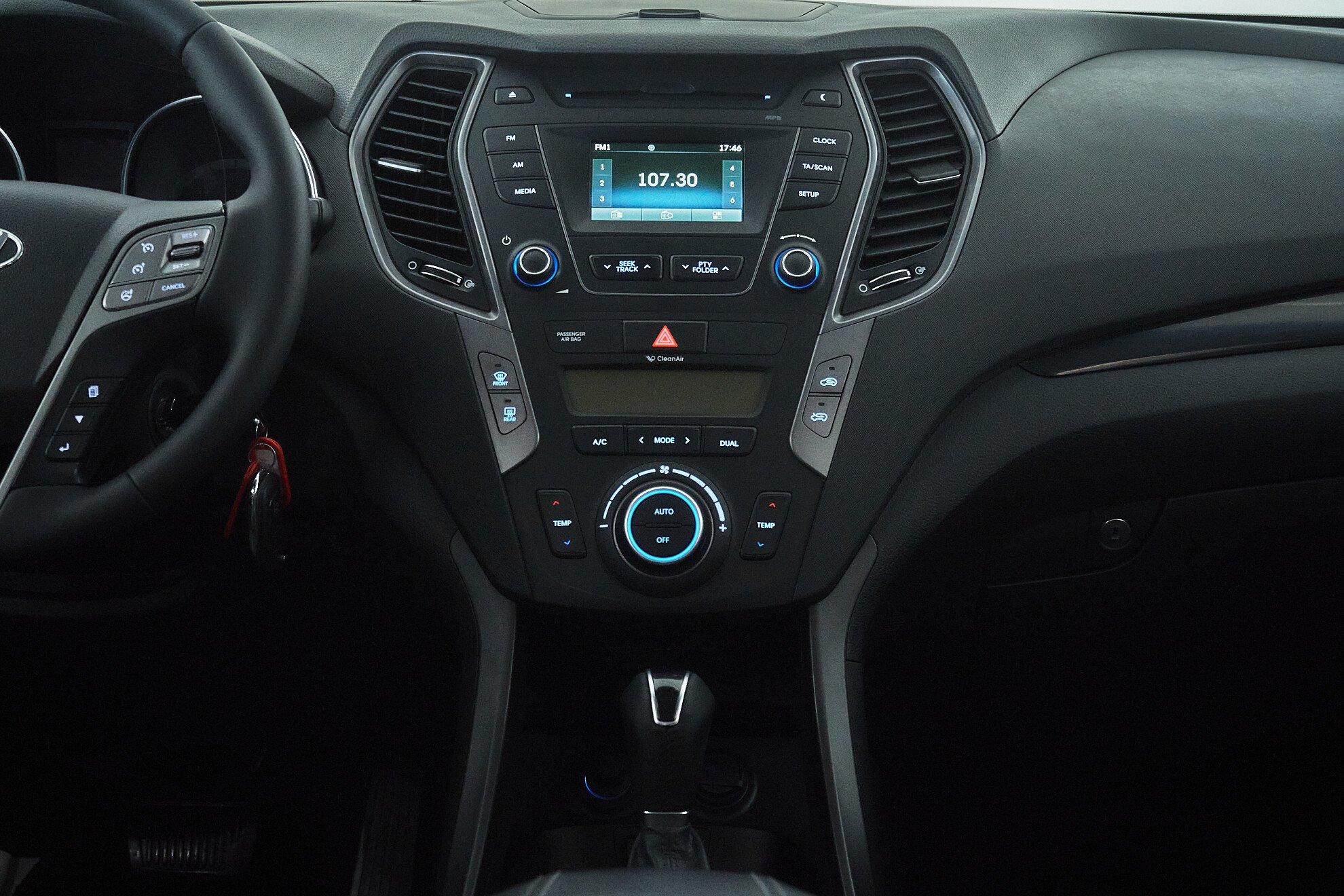 Hyundai Santa Fe 2013, синий