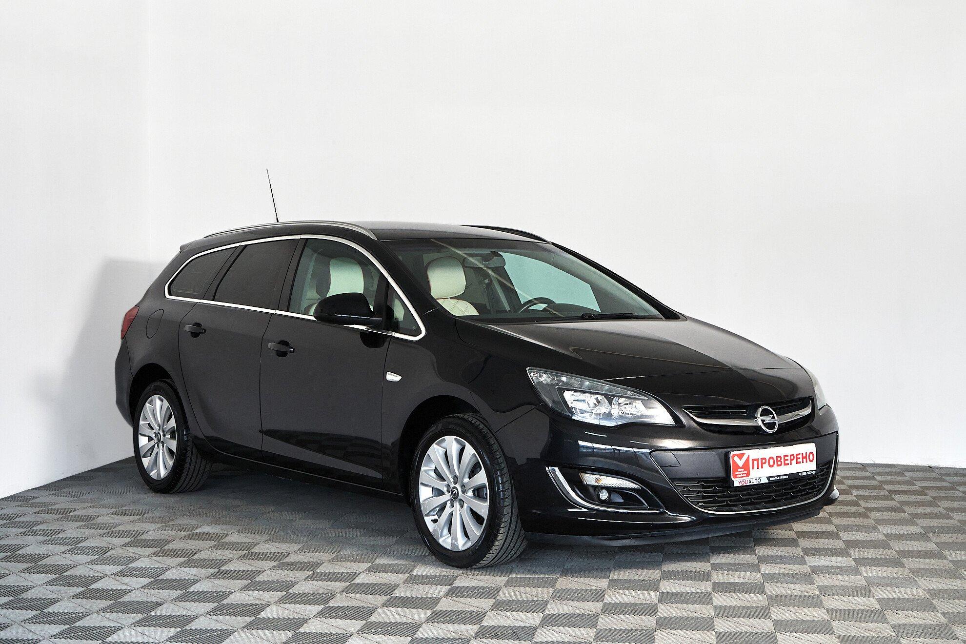 Opel Astra 2014, черный