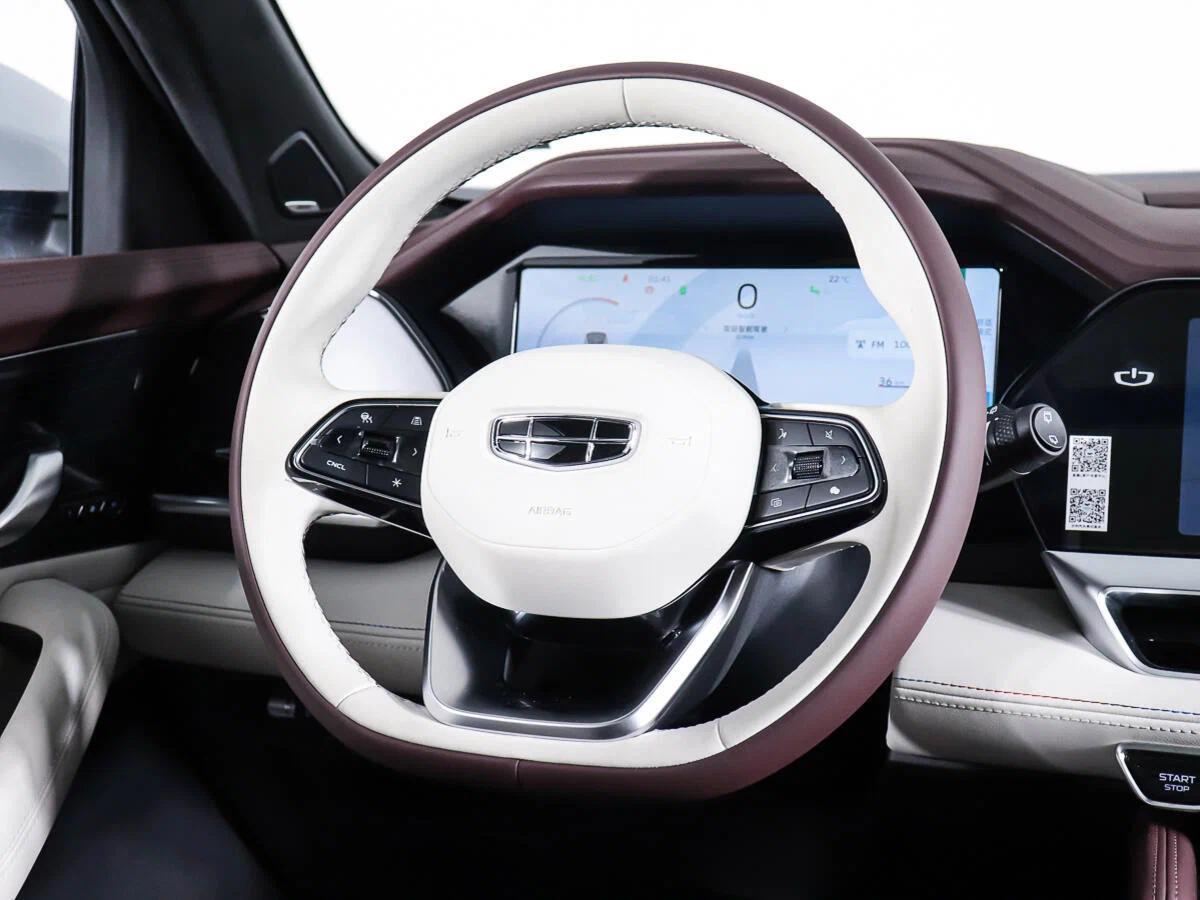 Geely Monjaro 2024, белый