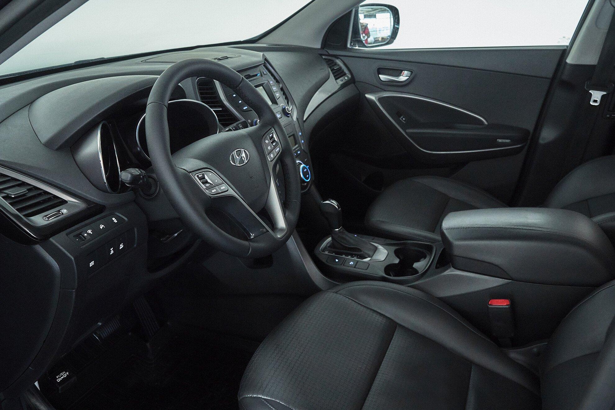 Hyundai Santa Fe 2013, синий