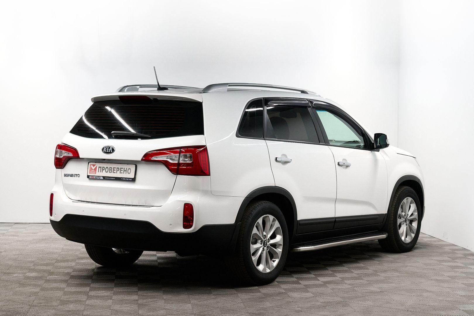 Kia Sorento 2018, белый