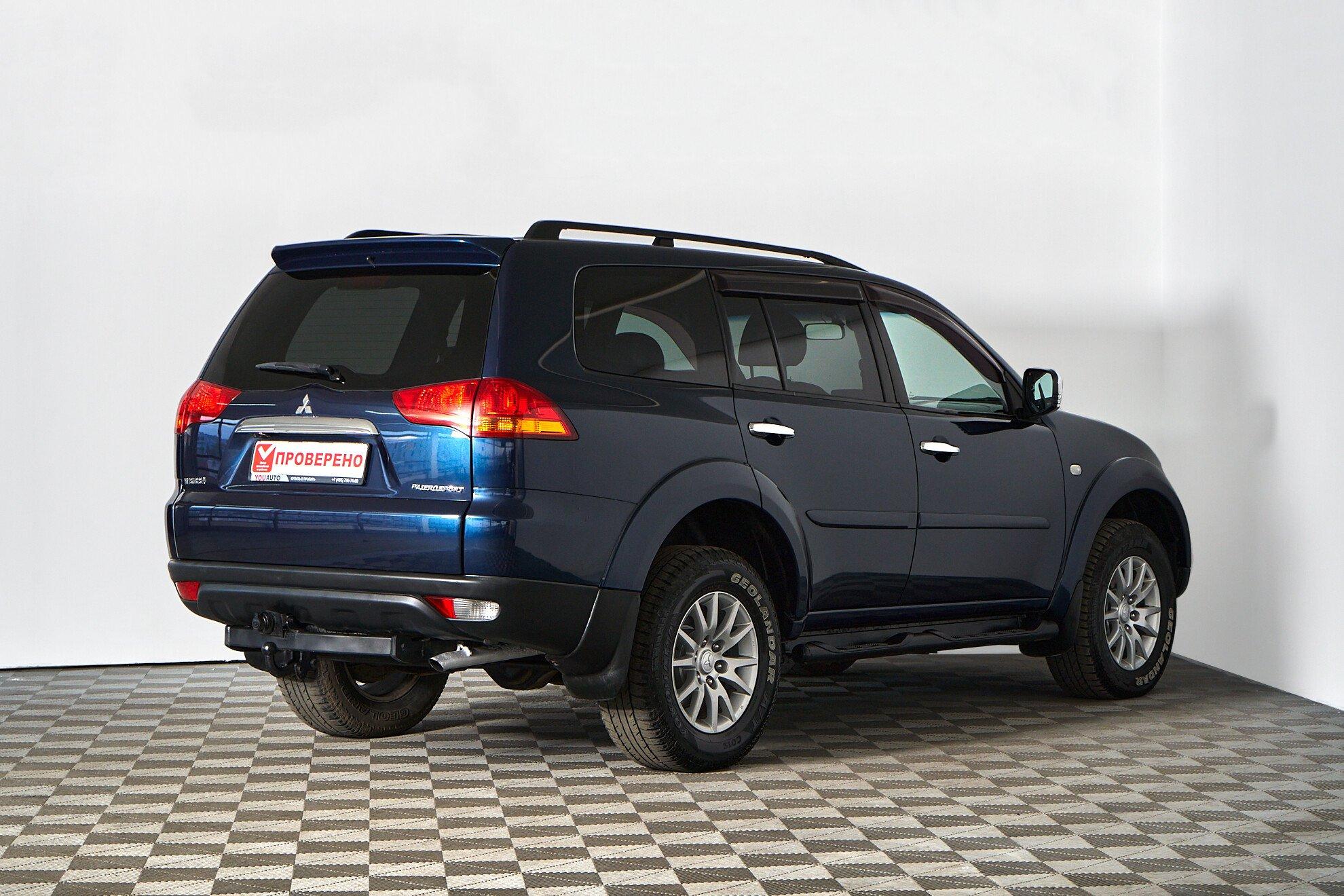 Mitsubishi Pajero Sport 2012, синий