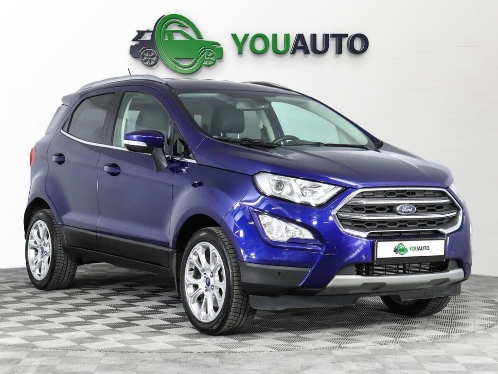 Ford EcoSport 2018, синий