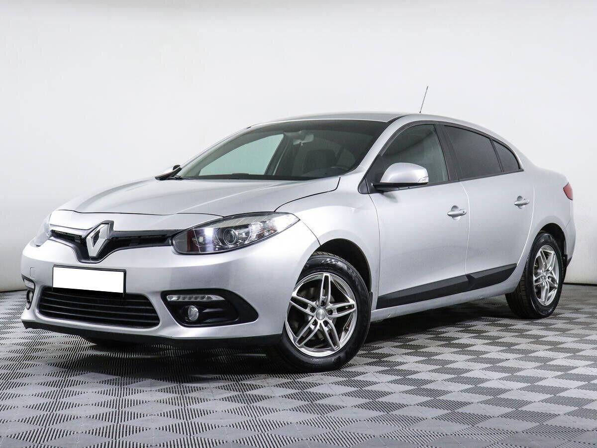 Renault Fluence 2013, серебряный