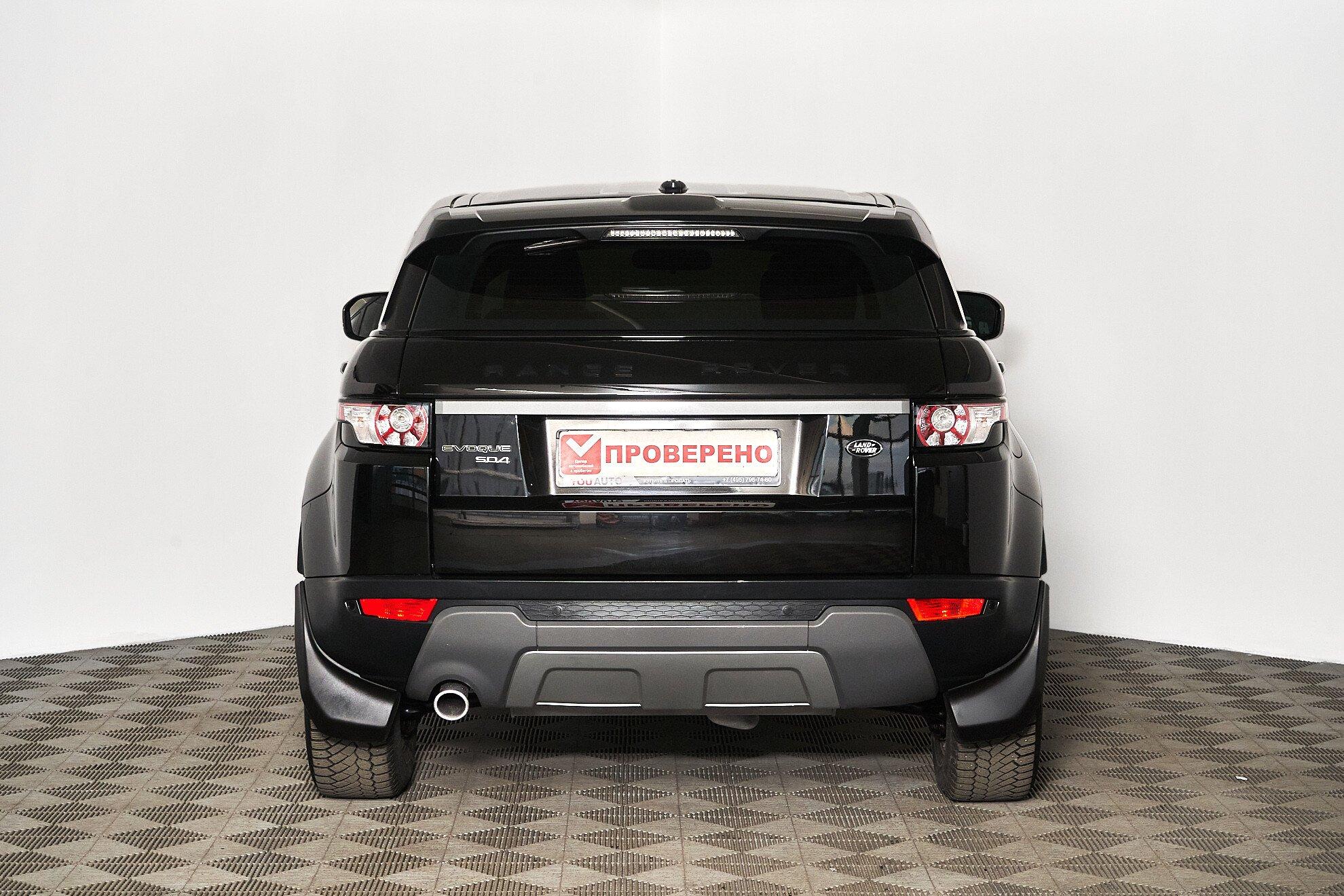 Land Rover Range Rover Evoque 2013, черный