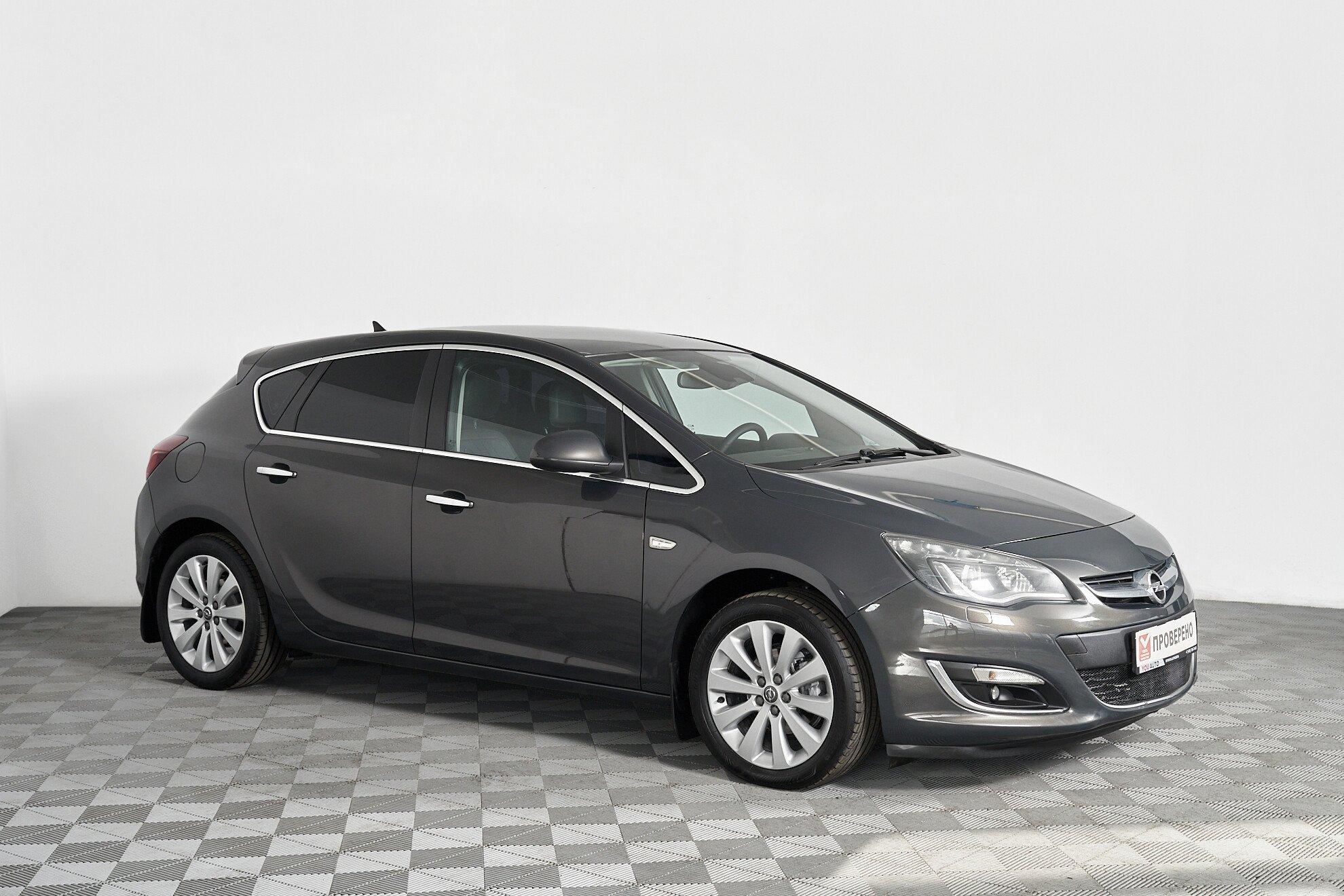 Opel Astra 2013, серый