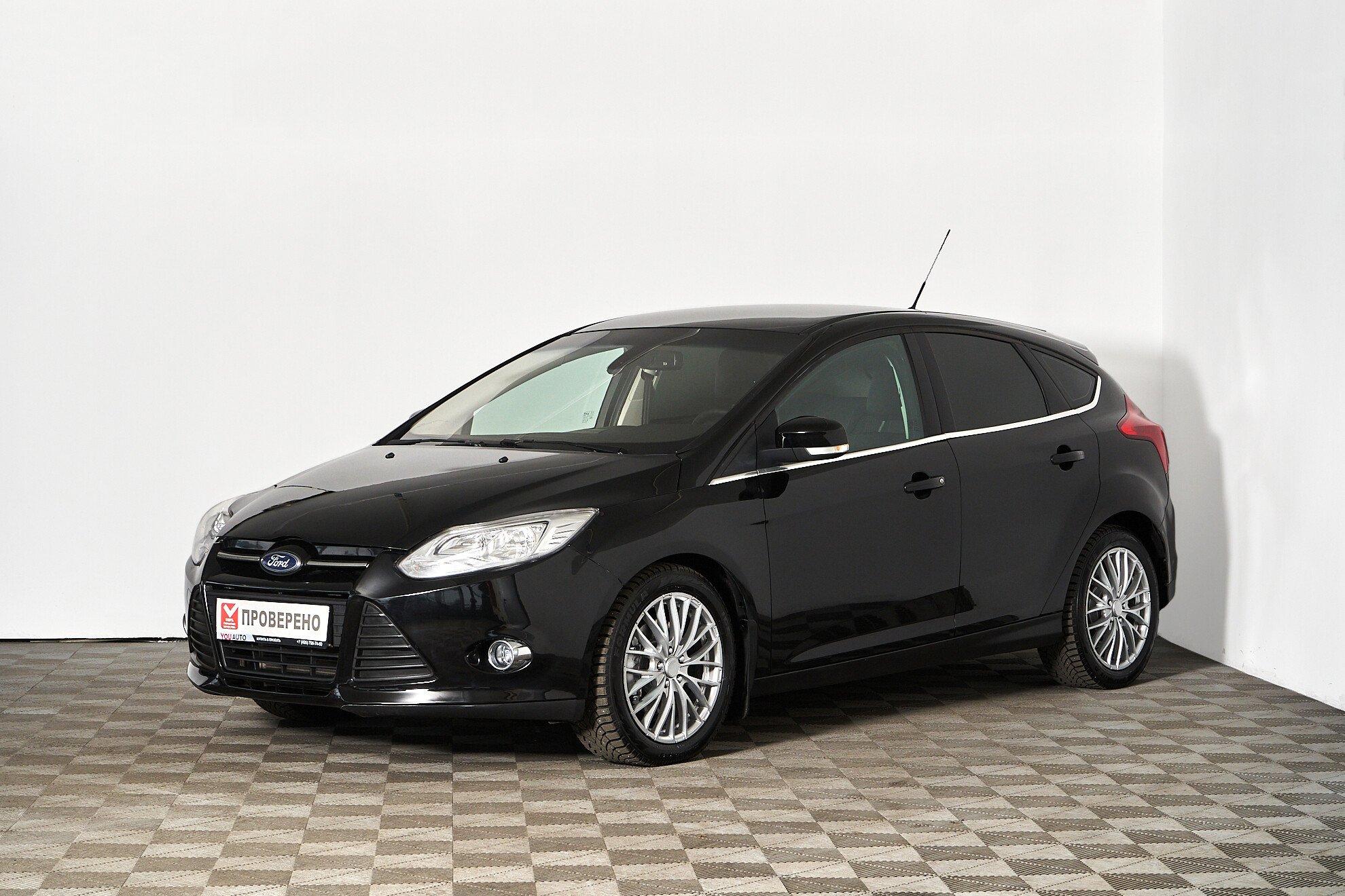 Ford Focus 2014, черный