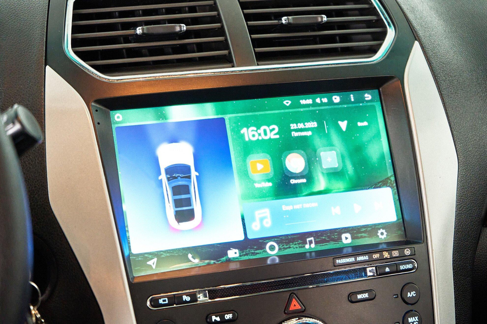 Ford Explorer 2014, серый
