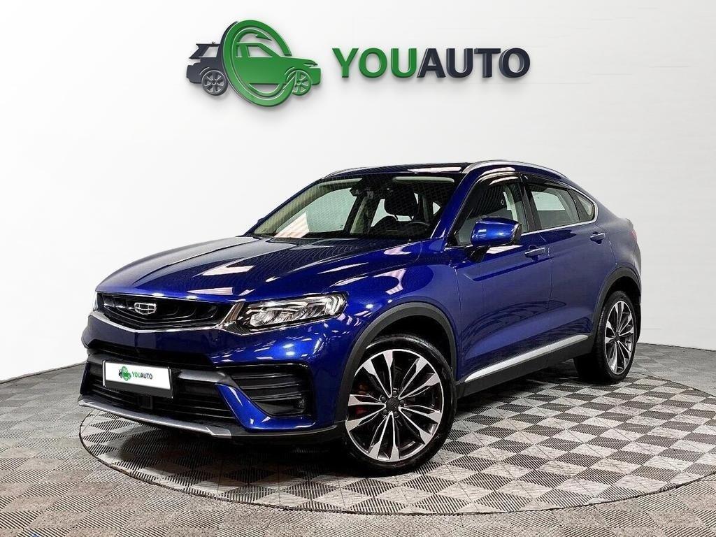 Geely Tugella 2021, синий