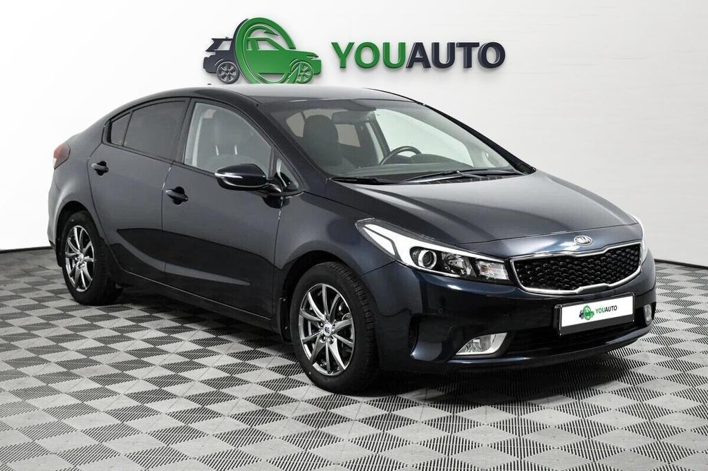 Kia Cerato 2018, синий