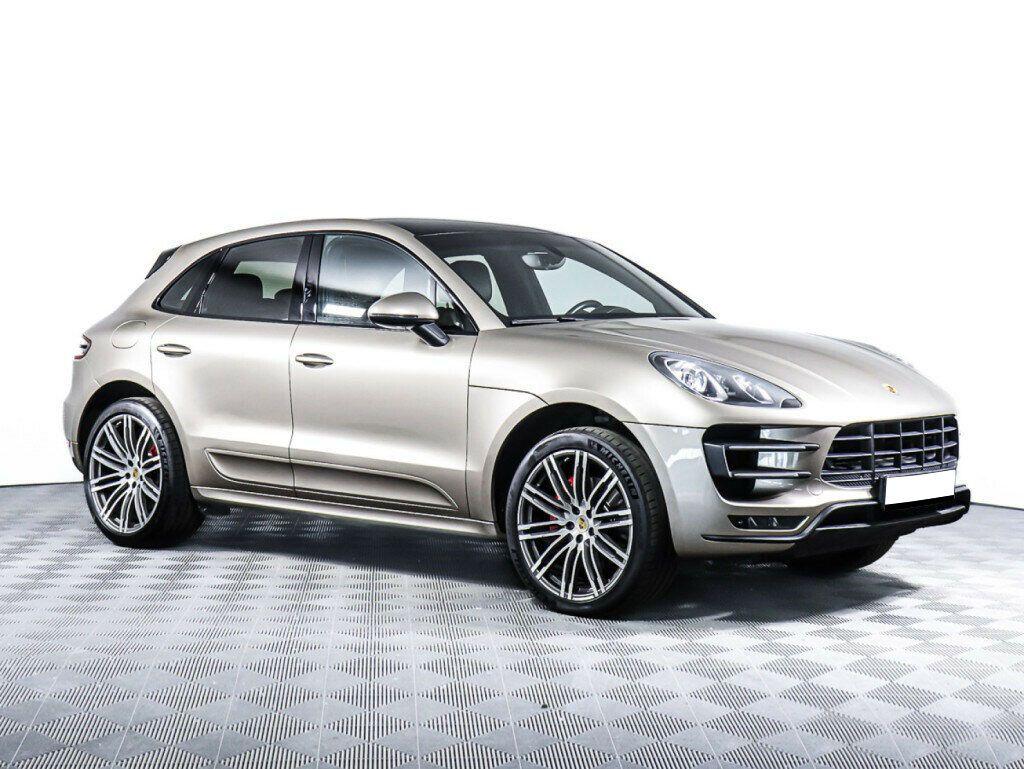 Porsche Macan 2017, серый
