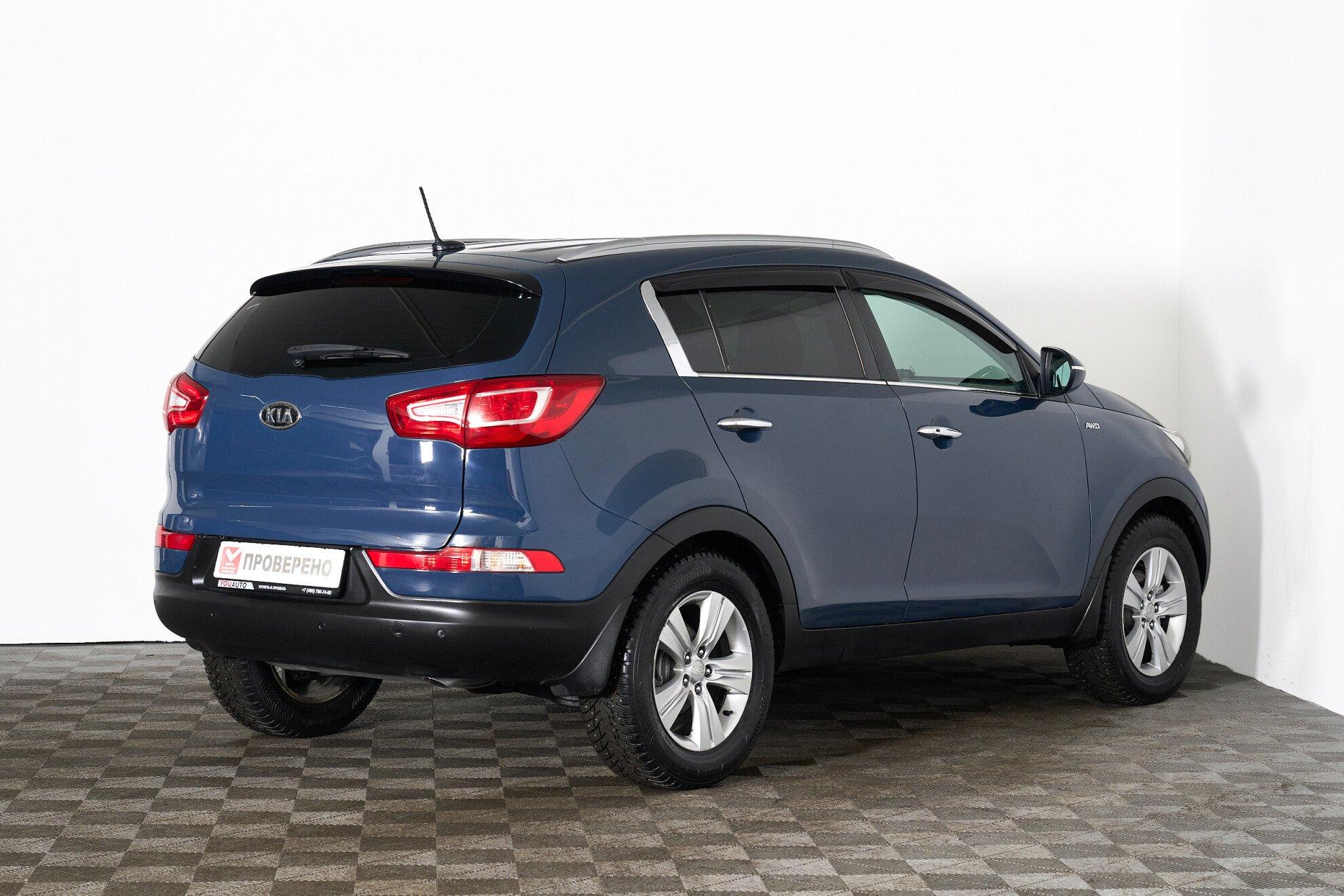 Kia Sportage 2011, синий