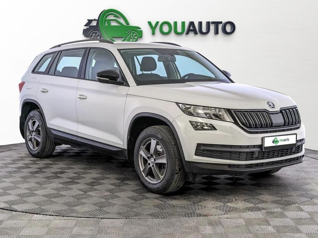 Skoda Kodiaq 2019, белый