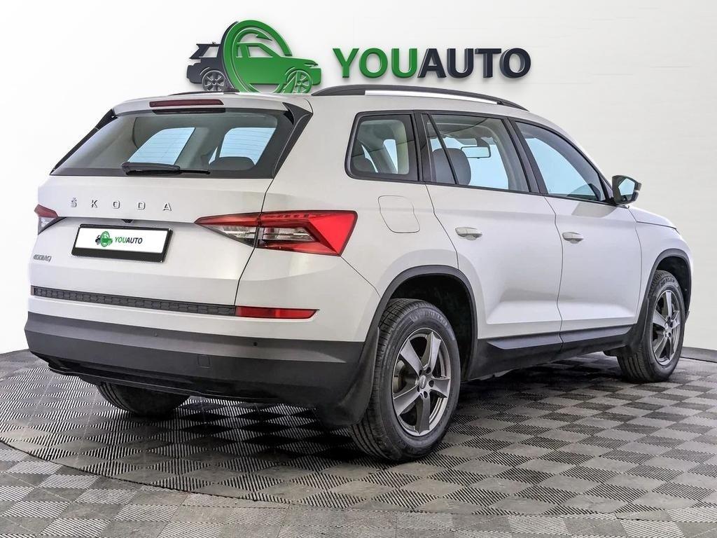 Skoda Kodiaq 2019, белый