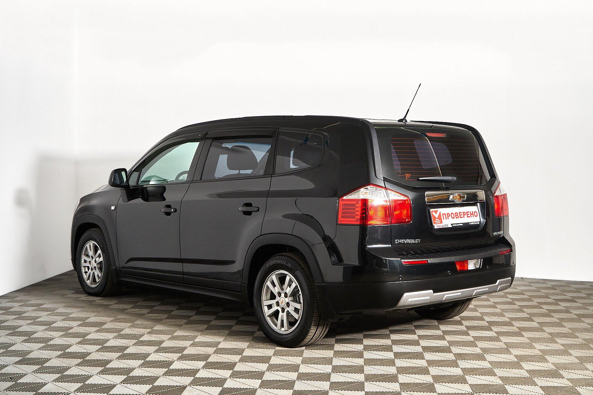 Chevrolet Orlando 2014, черный