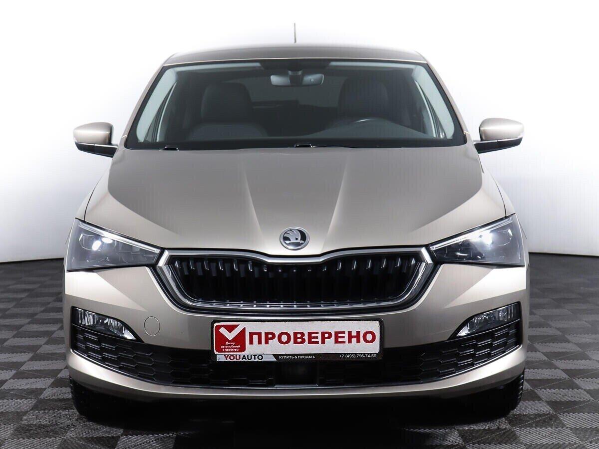 Skoda Rapid 2020, серебряный