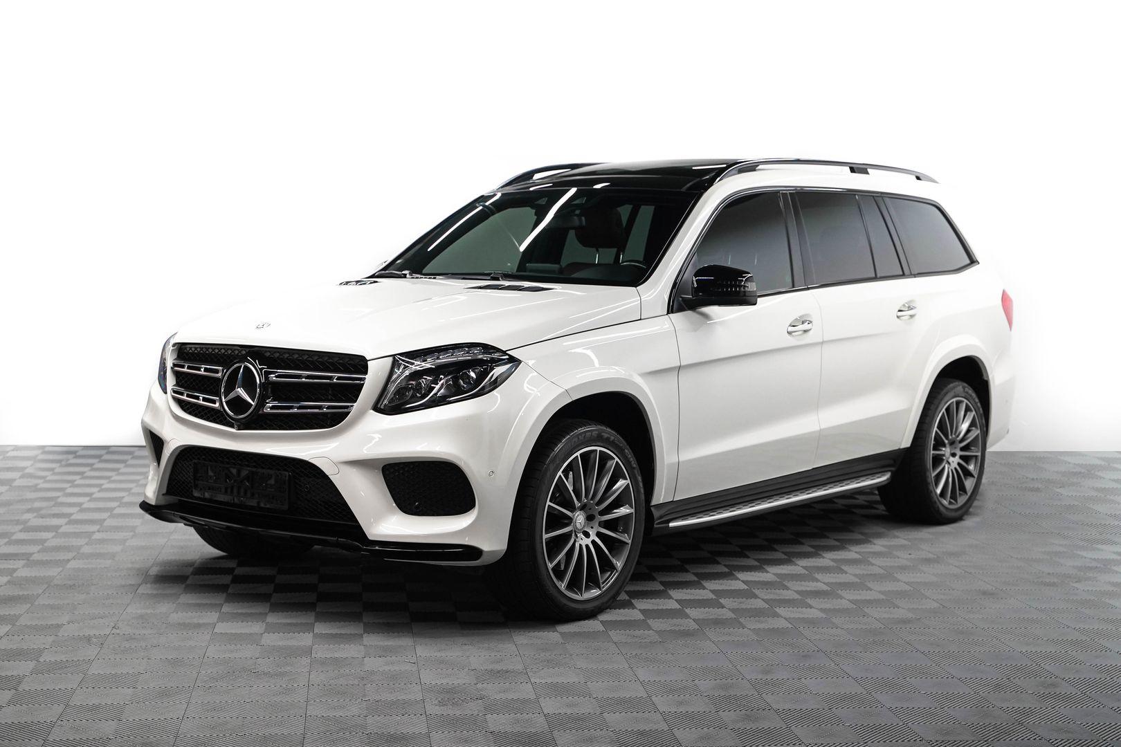 Mercedes-Benz GLS 2016, белый
