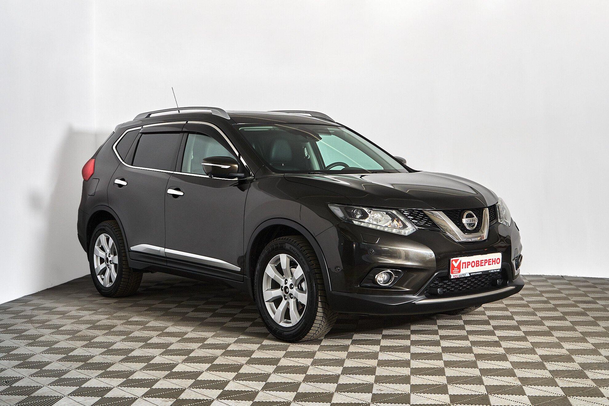 Nissan X-Trail 2016, коричневый