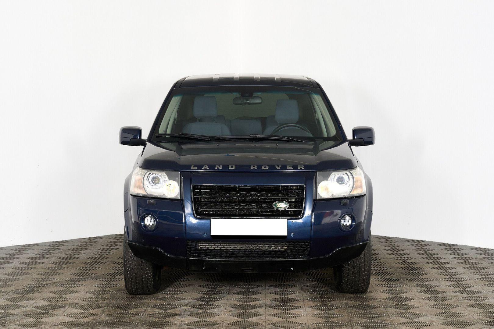 Land Rover Freelander 2007, синий