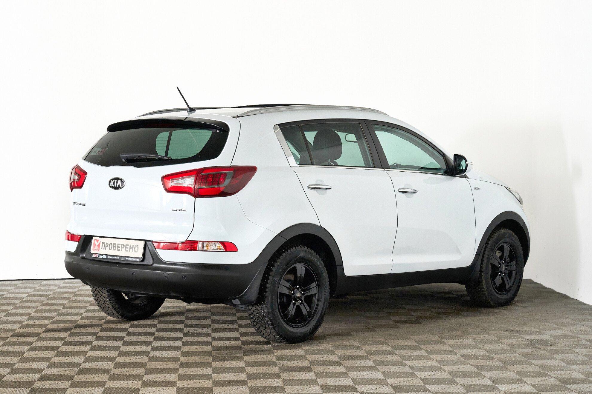 Kia Sportage 2013, белый
