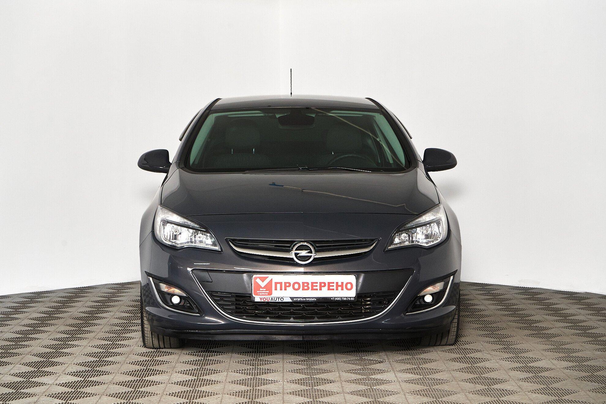 Opel Astra 2017, серый