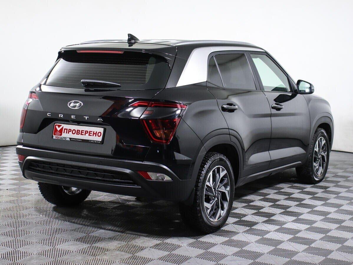Hyundai Creta 2021, черный