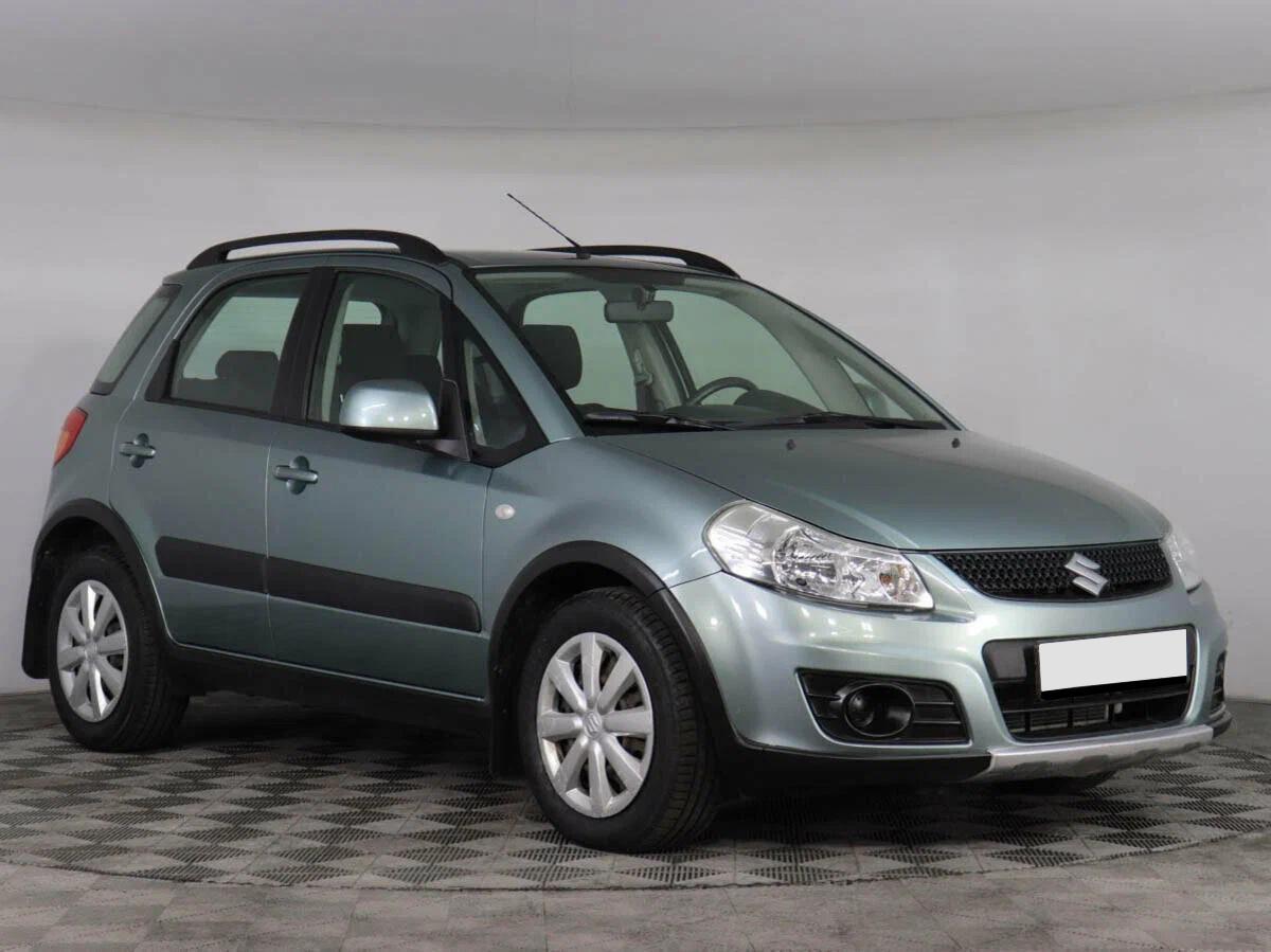 Suzuki SX4 2013, зеленый