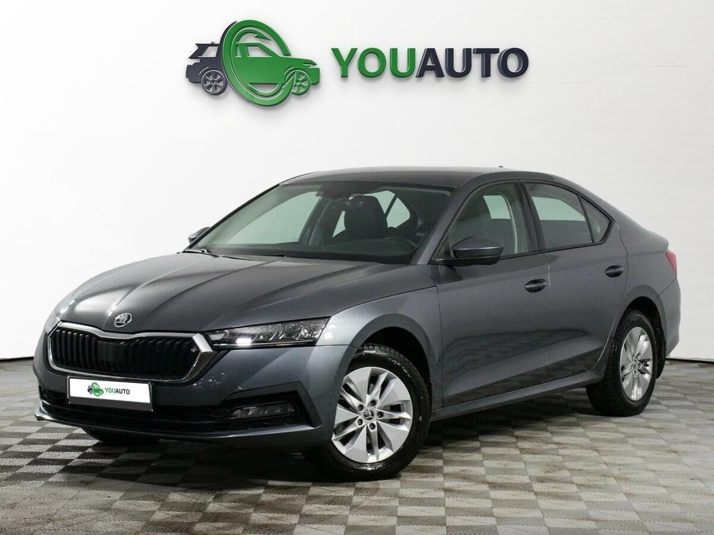 Skoda Octavia 2022, серый