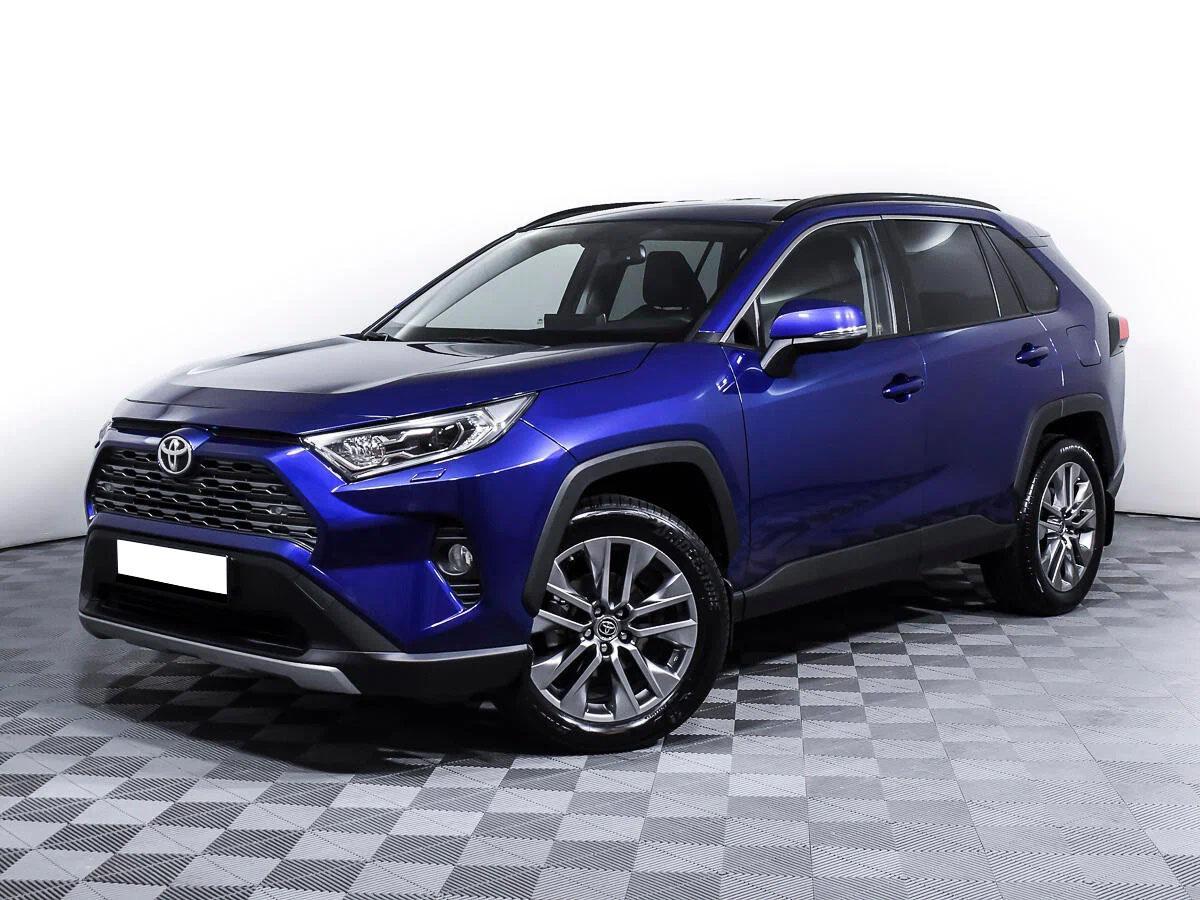 Toyota RAV4 2024, синий