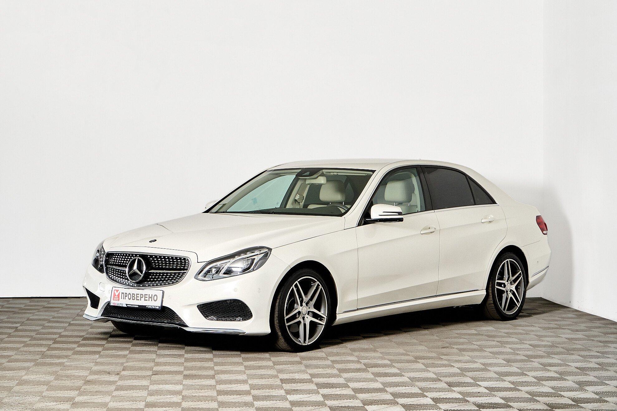 Mercedes-Benz E-Класс 2013, белый
