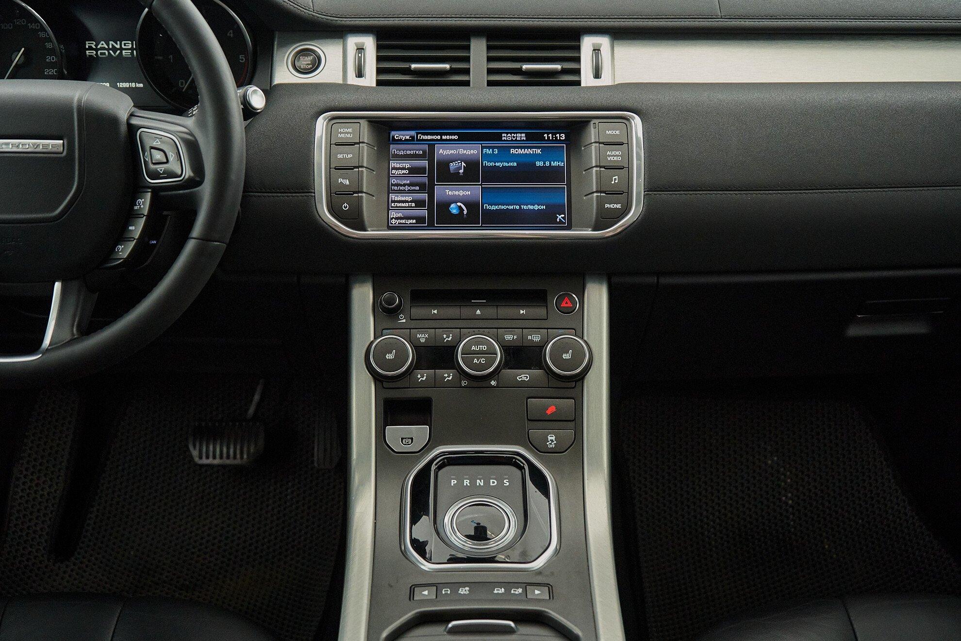 Land Rover Range Rover Evoque 2013, черный