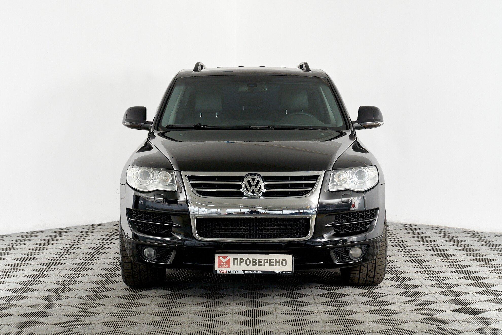Volkswagen Touareg 2007, черный