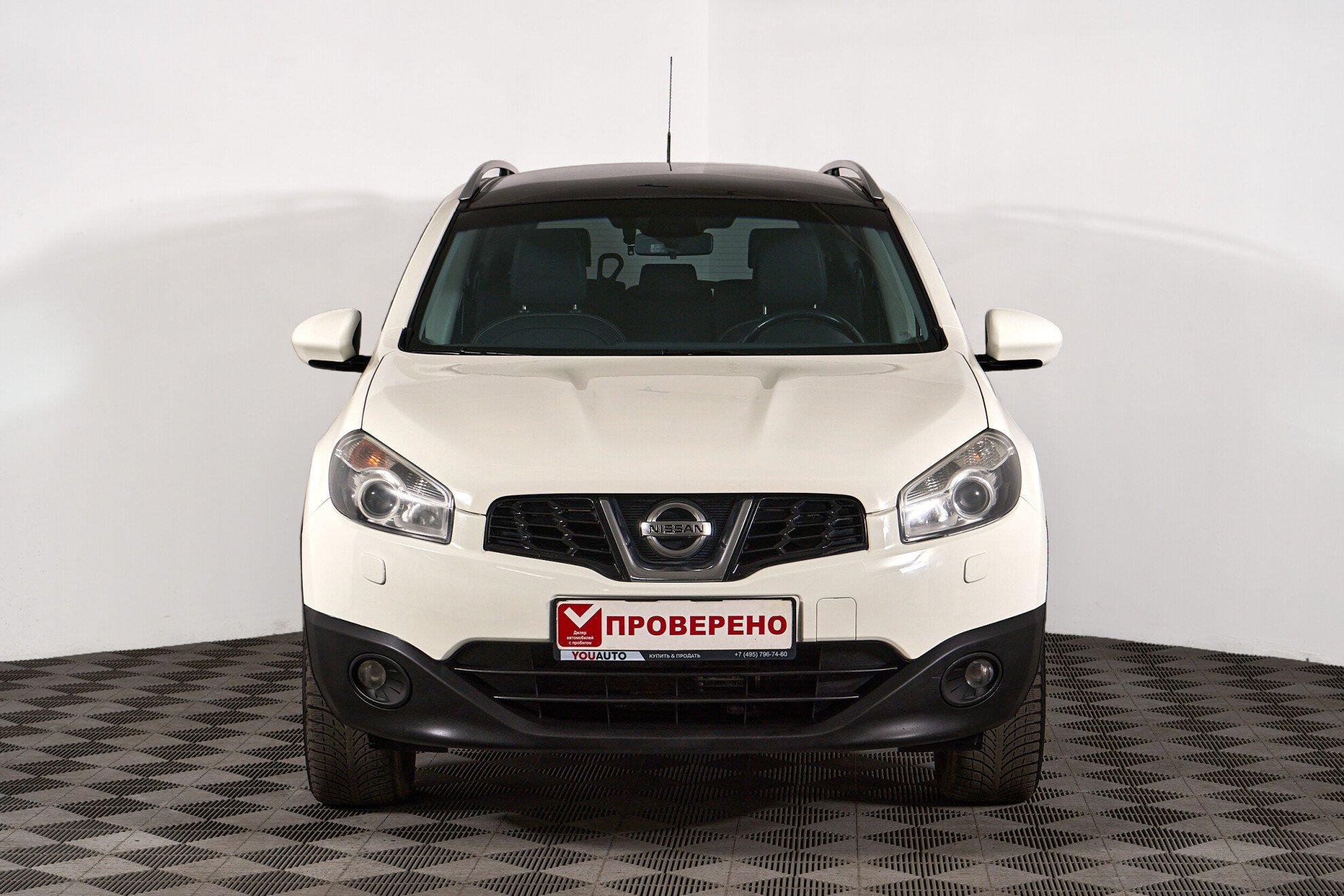Nissan Qashqai+2 2013, белый