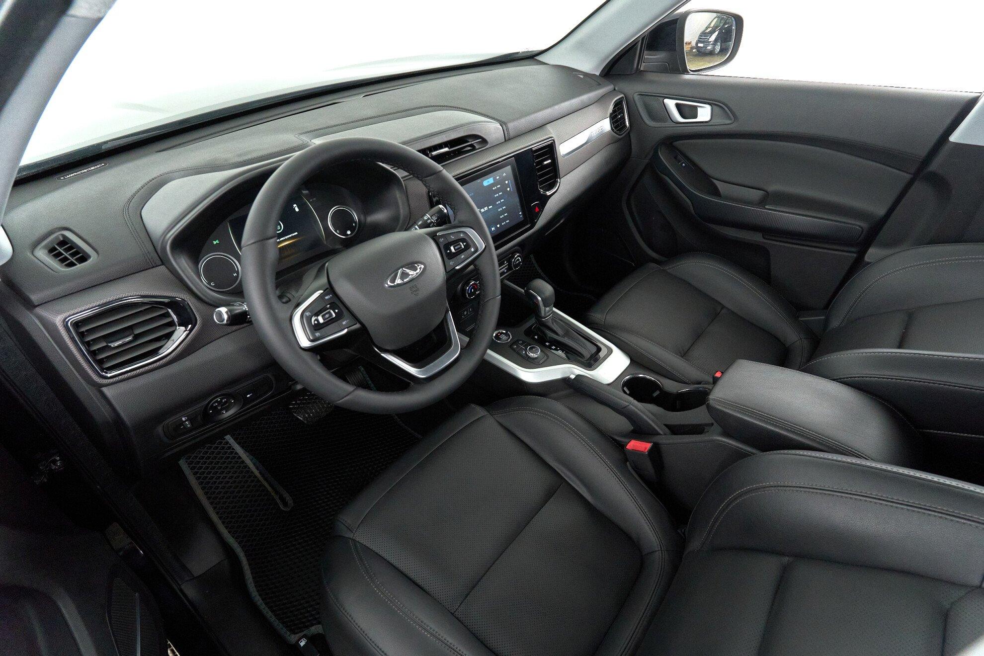 Chery Tiggo 4 2021, черный