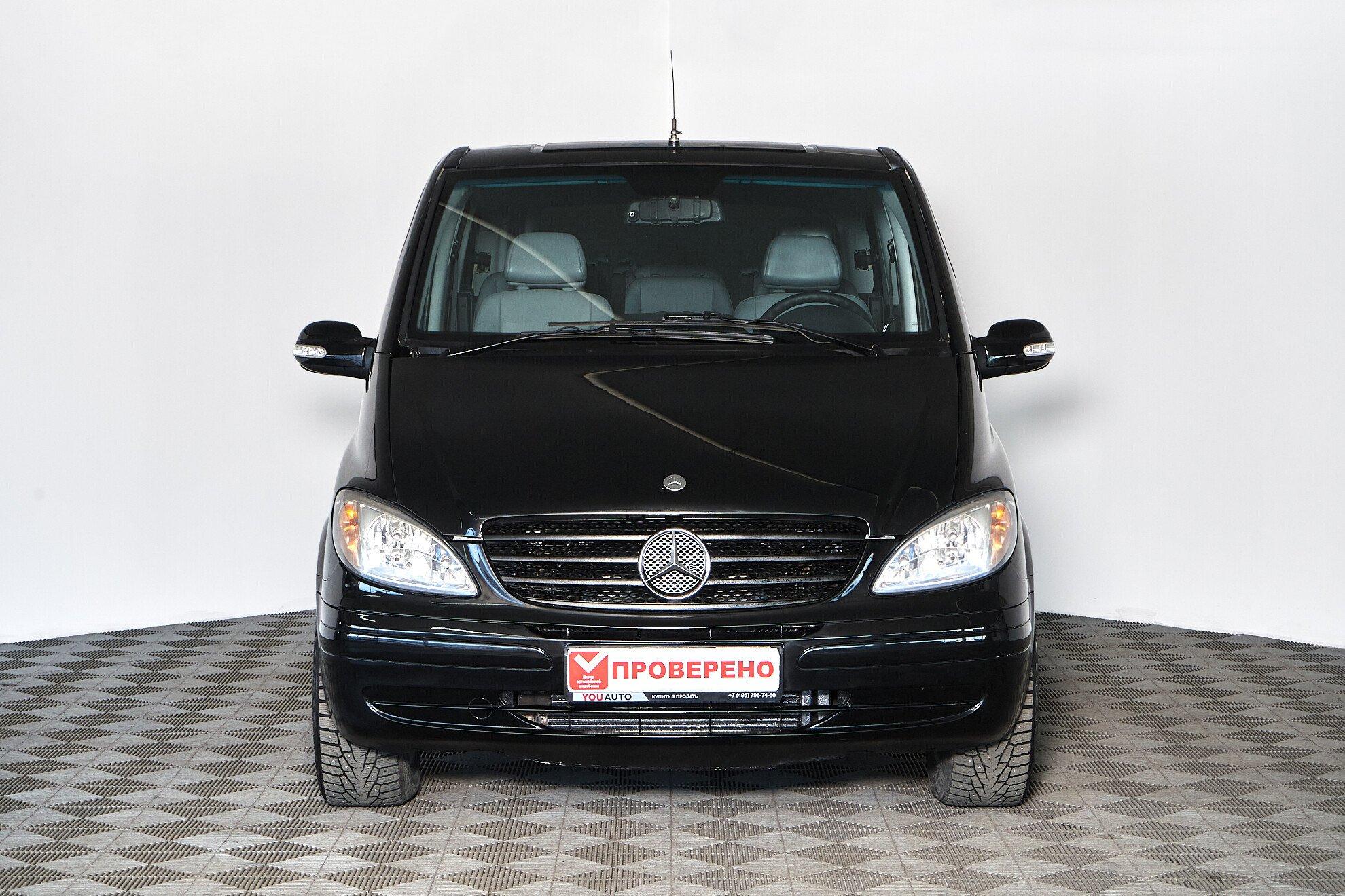 Mercedes-Benz Vito 2010, черный