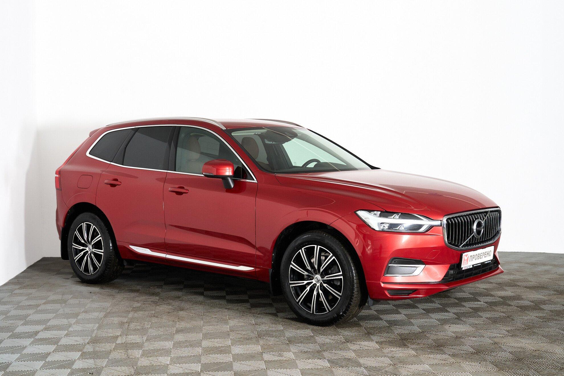 Volvo XC60 2019, красный
