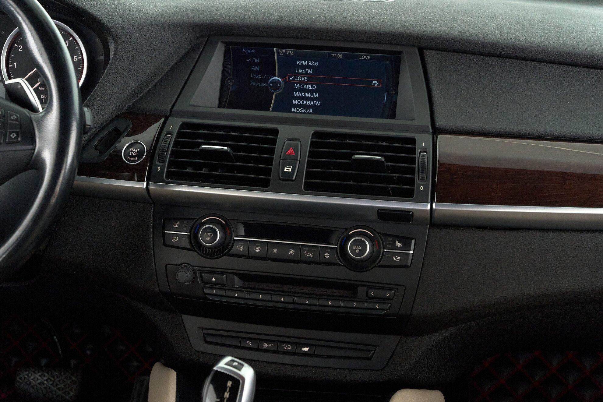 BMW X6 2012, синий