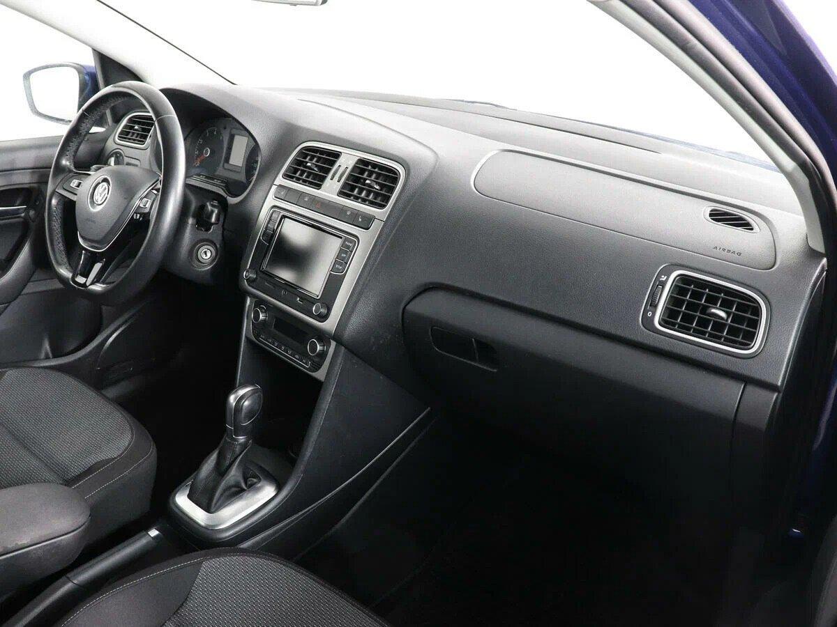 Volkswagen Polo 2019, синий