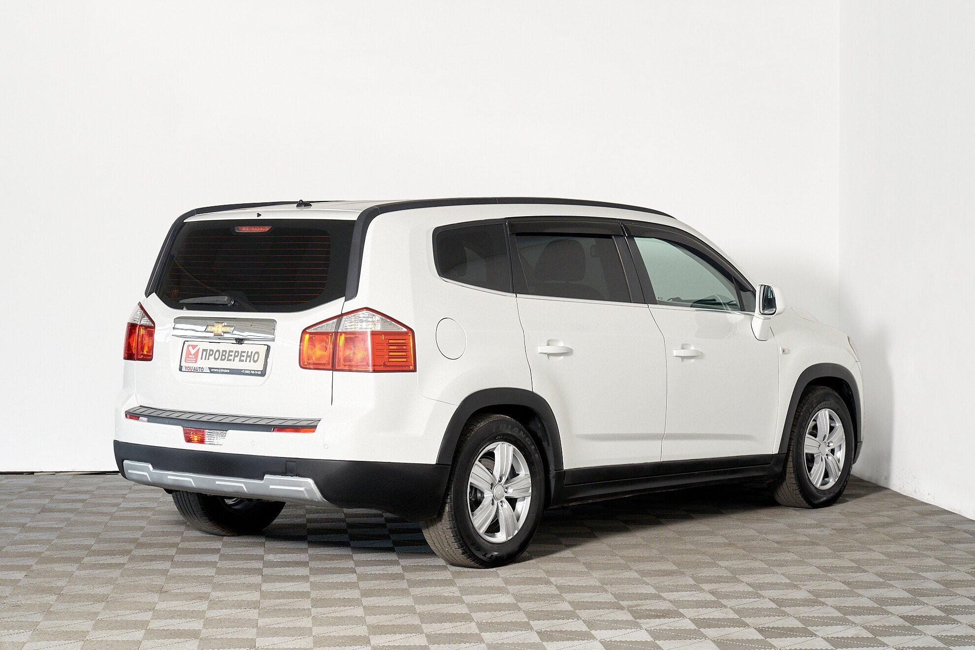 Chevrolet Orlando 2013, белый